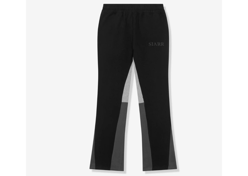 SIARR Black Flared Joggers