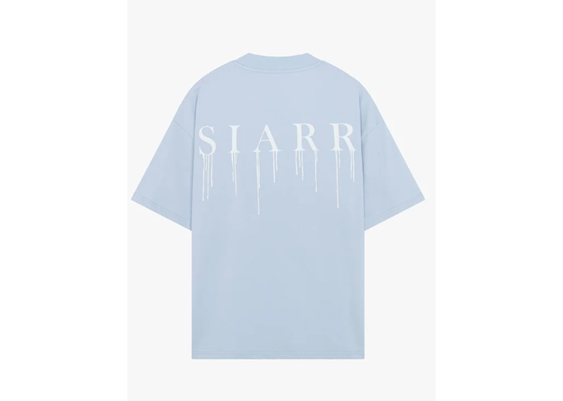 SIARR BABY BLUE DRIP TEE