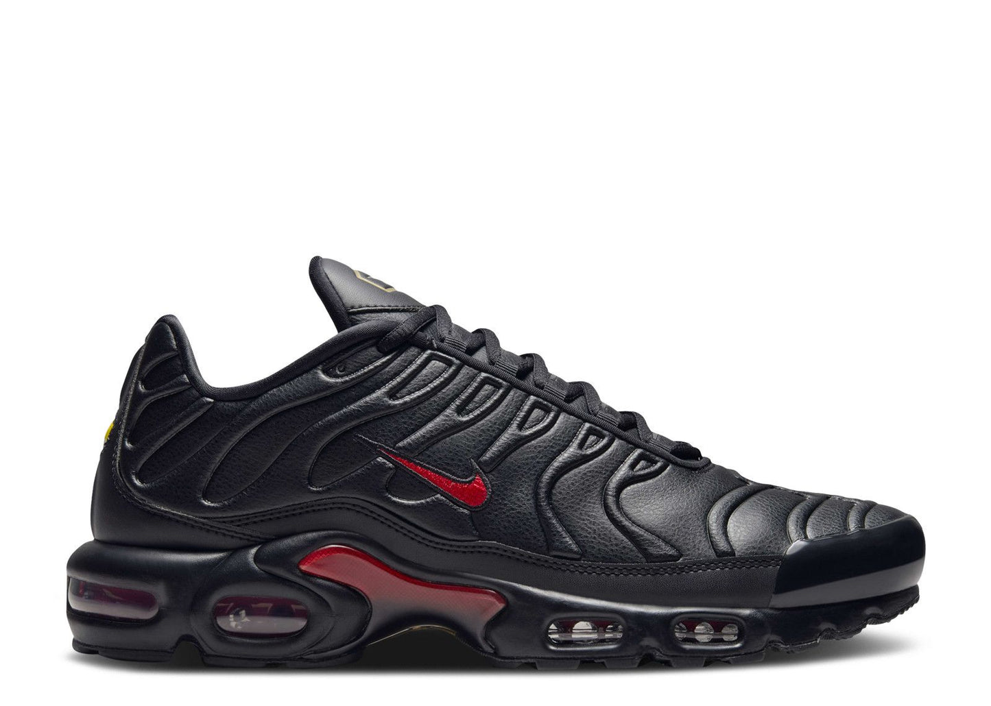 Air Max Plus Premium Black University Red