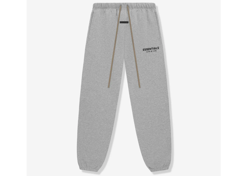 Fear Of God Essentials Fleece Light Heather Grey Sweatpants (FW24)