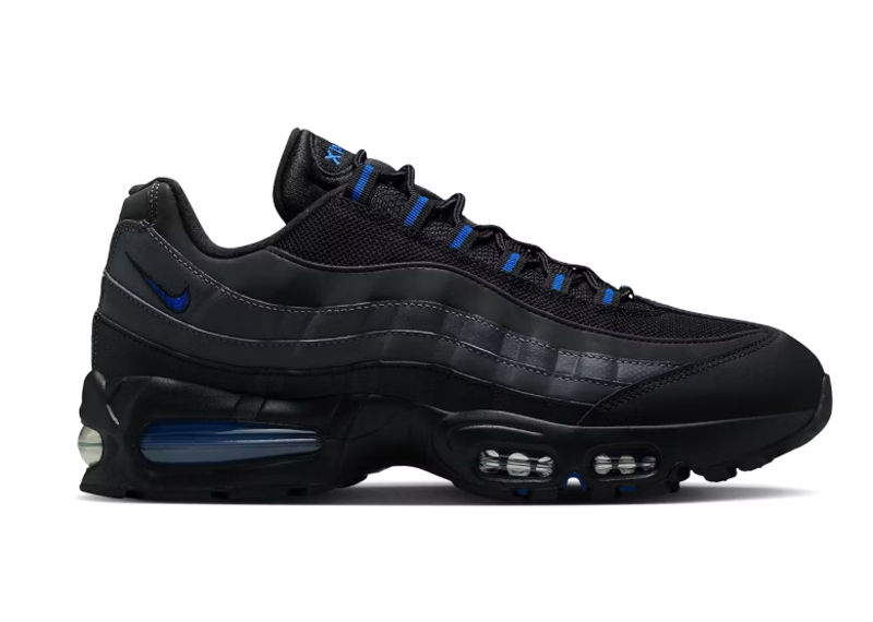 Nike Air Max 95 Big Bubble Black Game Royal