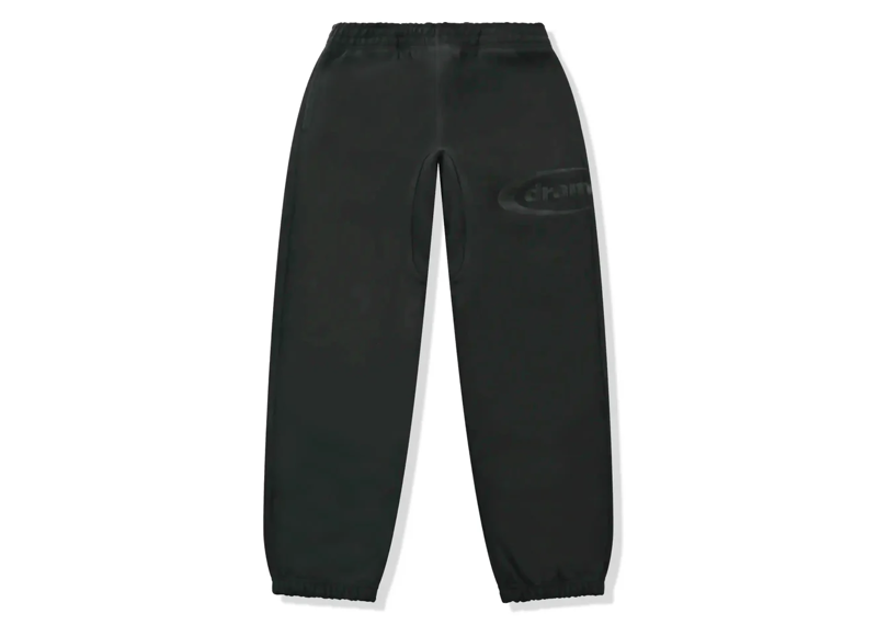 Drama Call Oval Black On Black Sweatpants