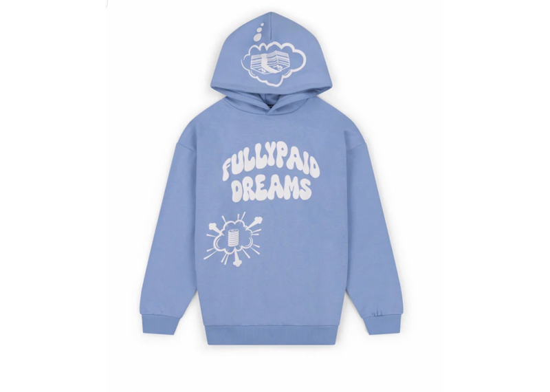 DREAMS HOODIE | SKY BLUE / WHITE