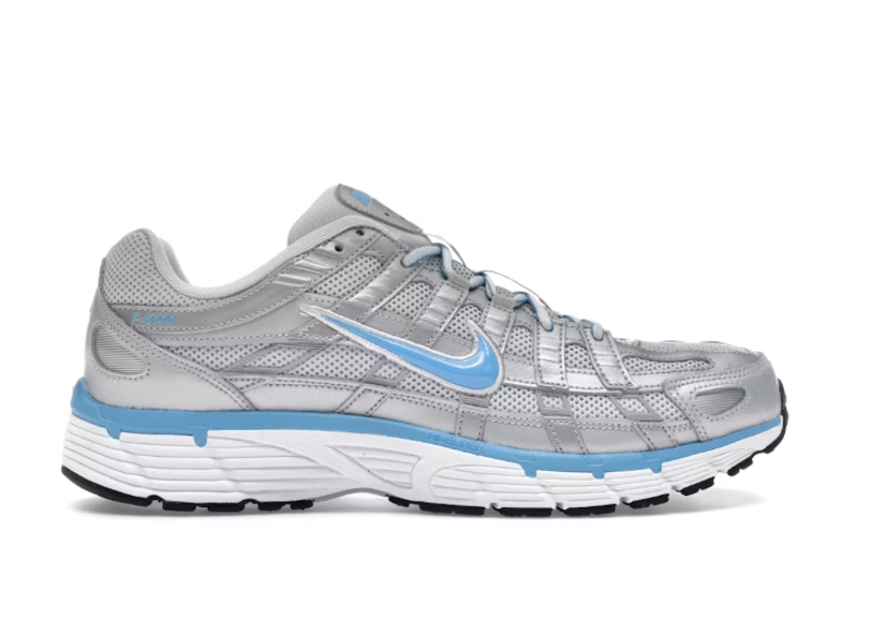 Nike P-6000 Metallic Platinum University Blue (GS)