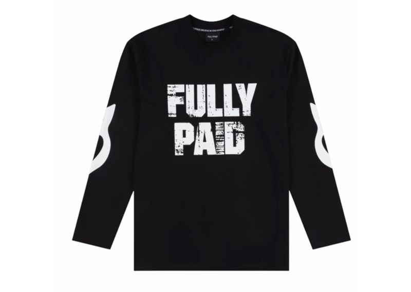 DRIFT LONG SLEEVE TEE | BLACK / WHITE