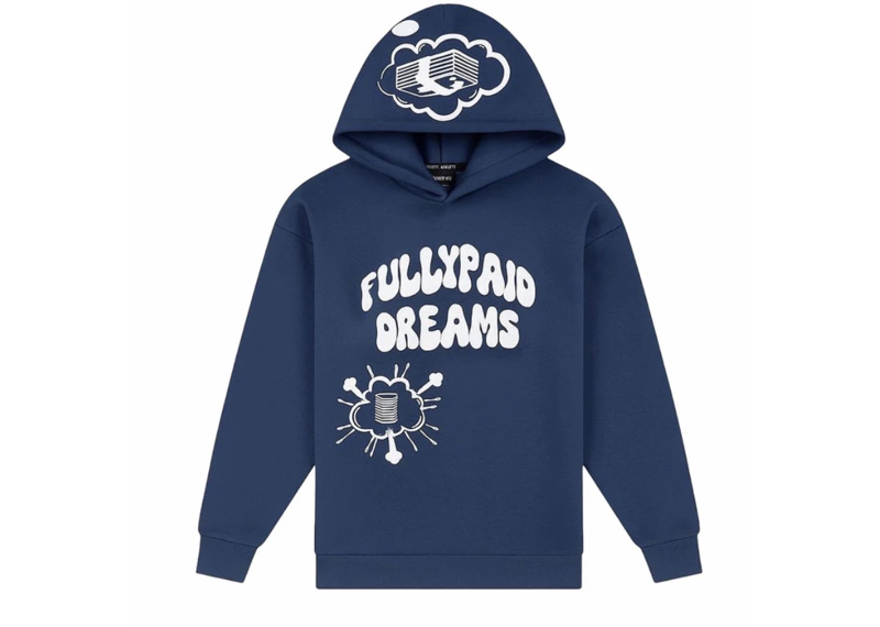 DREAMS HOODIE | NAVY / WHITE