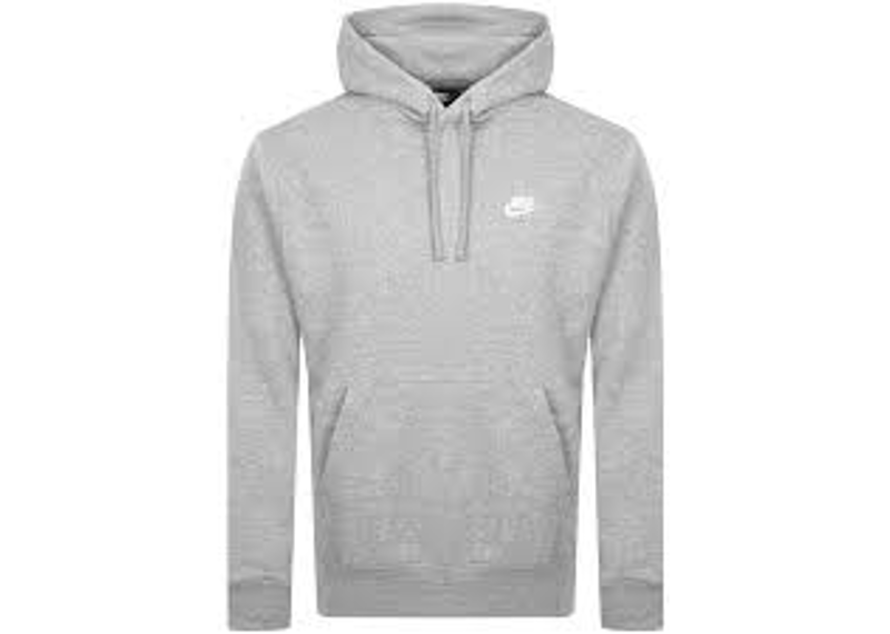 BASIC NIKE GREY HOODIE