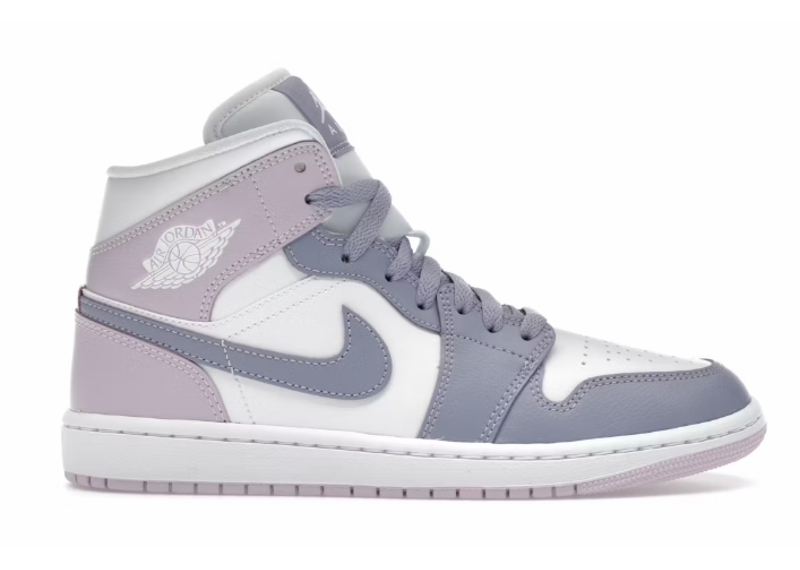 Jordan 1 Mid Indigo Haze Doll White (Womens)