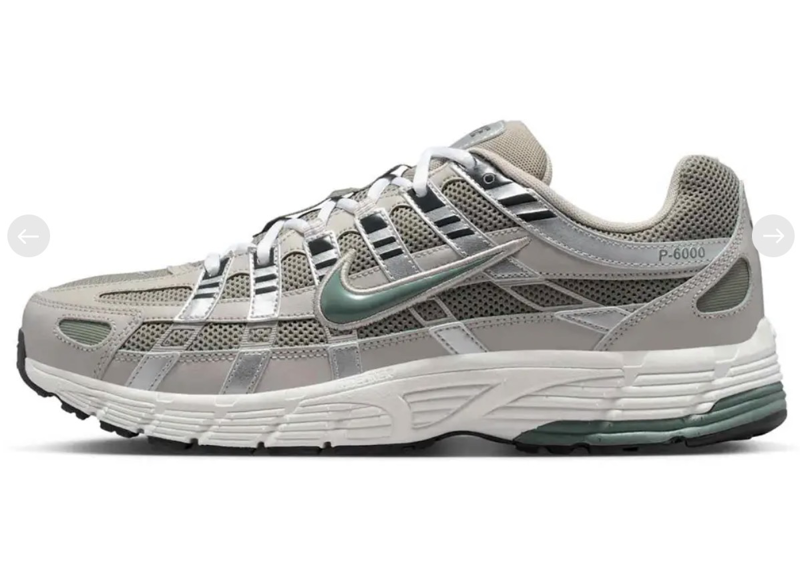 Nike P-6000 Cream II Clay Green