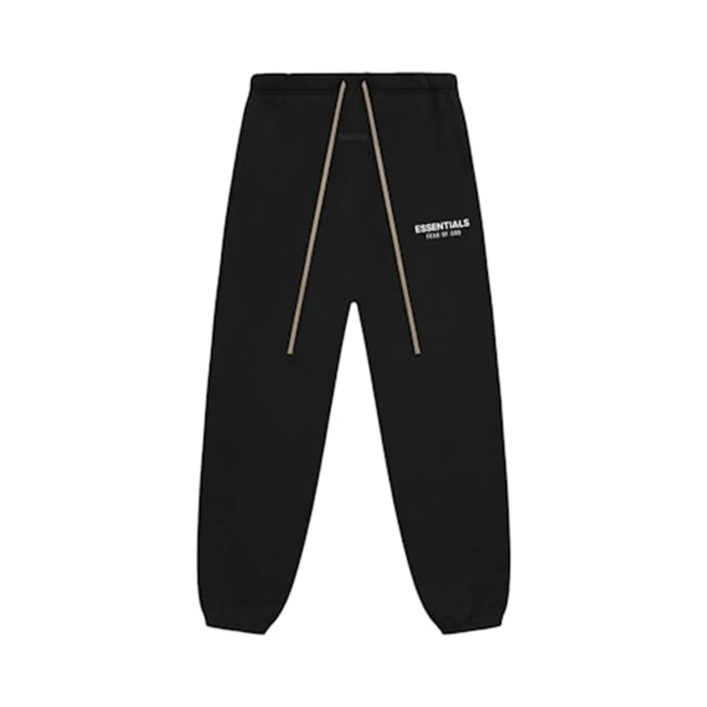 Fear Of God Essentials Fleece Black Sweatpants (FW24)