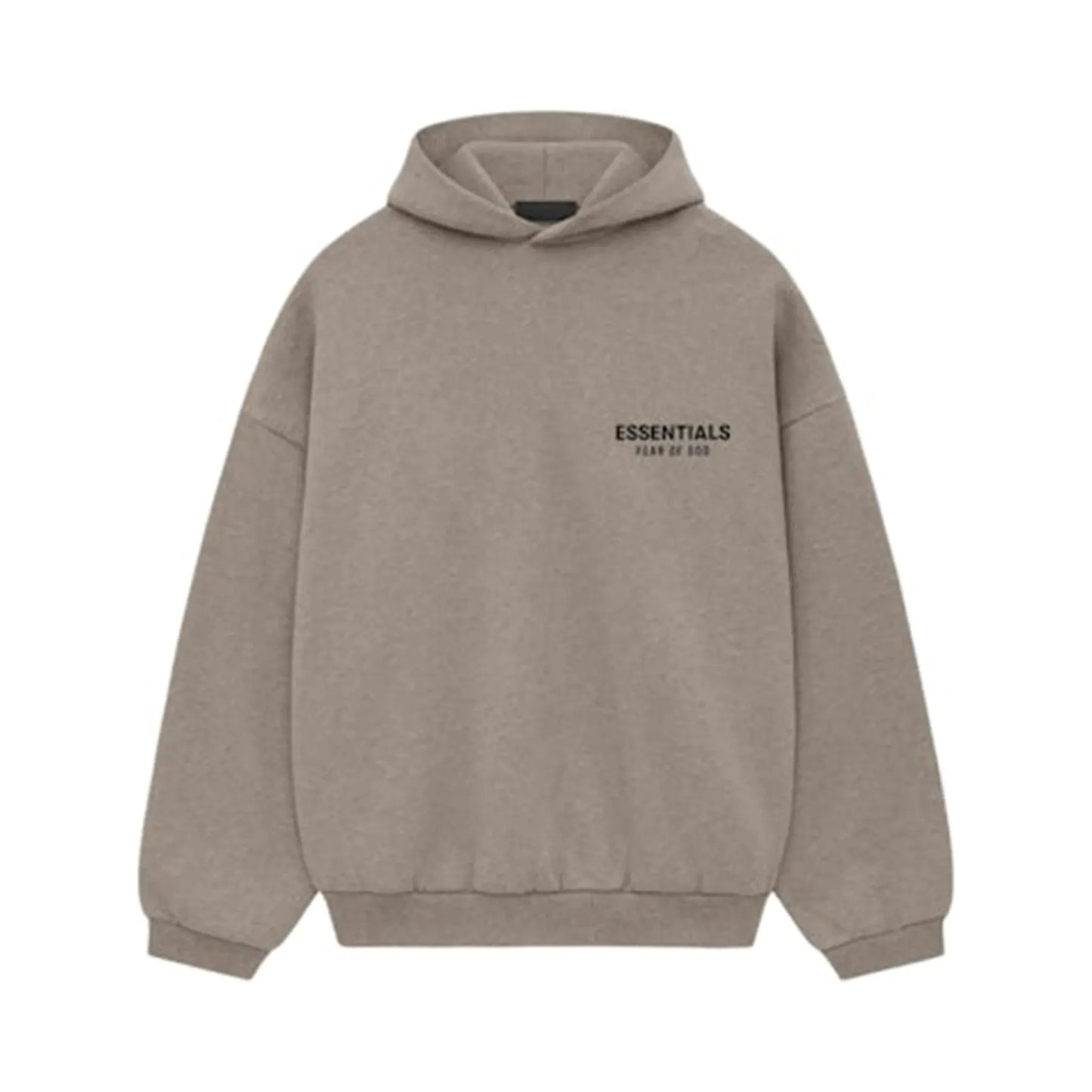 Fear Of God Essentials Fleece Heather Grey Hoodie (FW24)