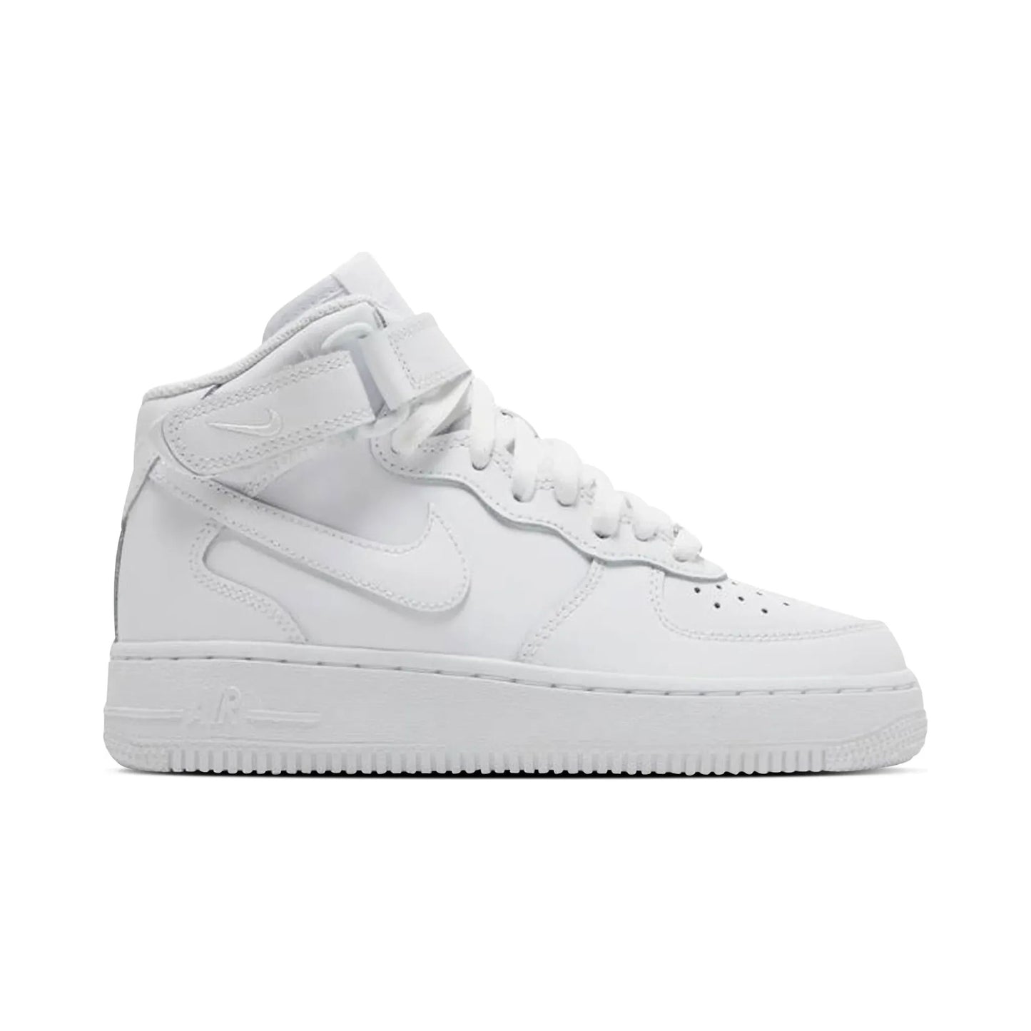 Air Force 1 Mid LE GS Triple White