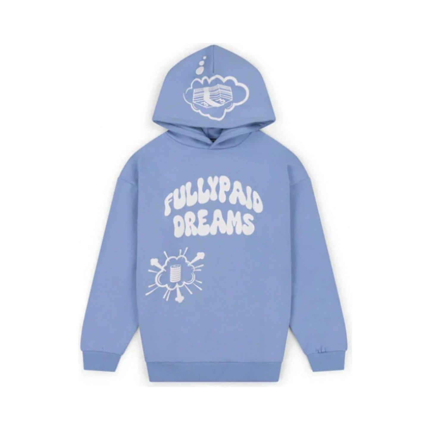 Fully Paid Hoodie – Blue – Fully Paid clothing product photo