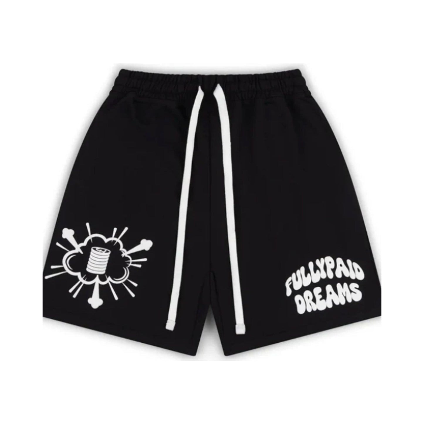 Fully Paid Dreams Shorts – Black – Fully Paid clothing product photo