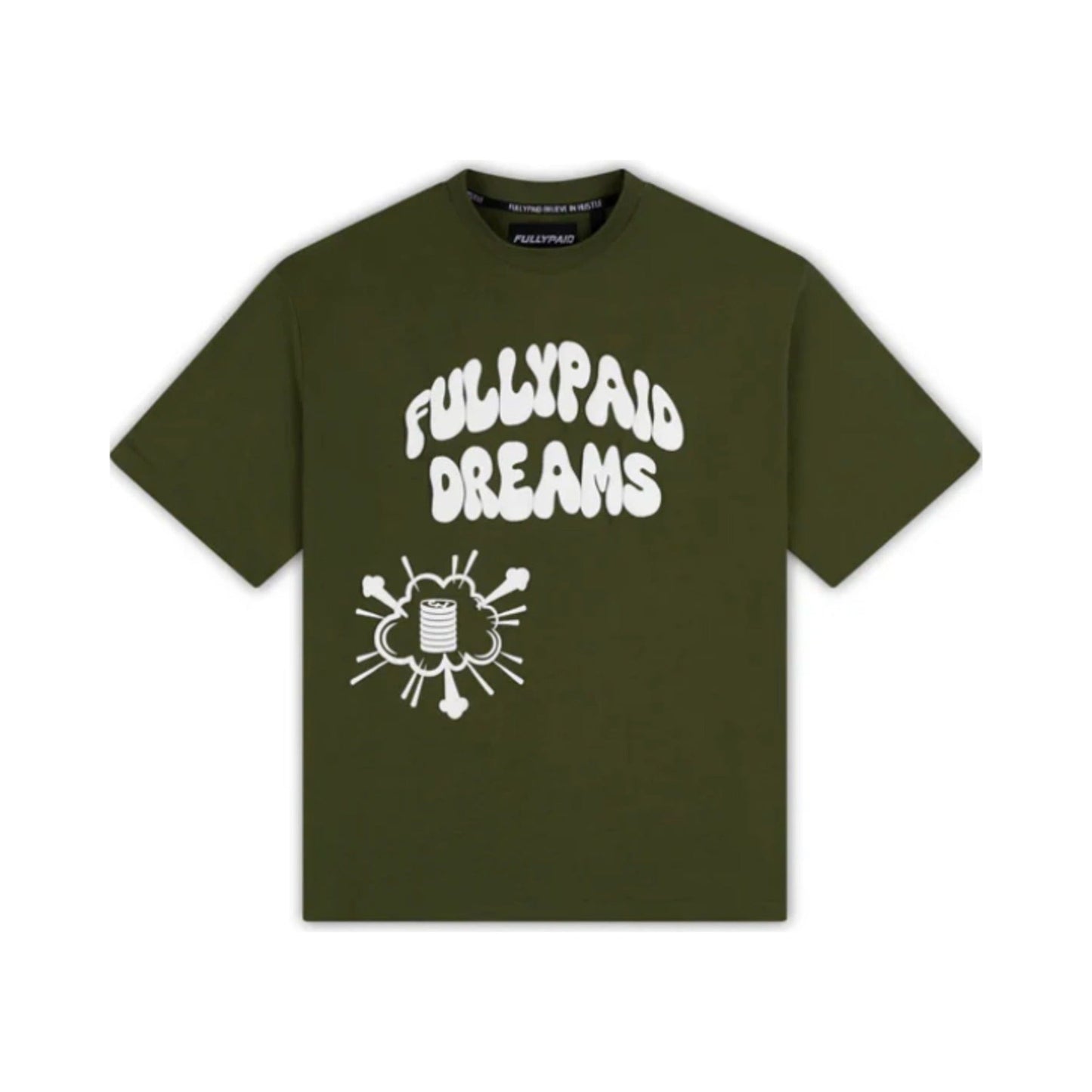 Fully Paid Dreams Tee – Green – Fully Paid clothing product photo
