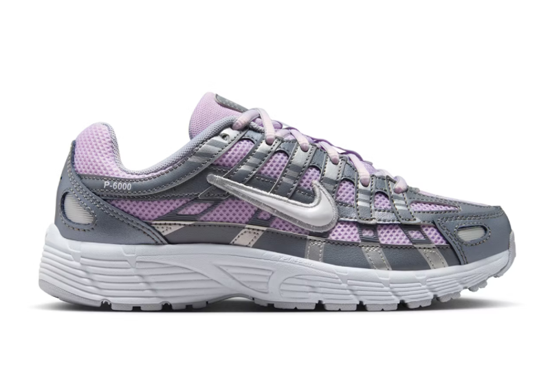 Nike P-6000 Doll Smoke Grey Metallic Silver White (GS)