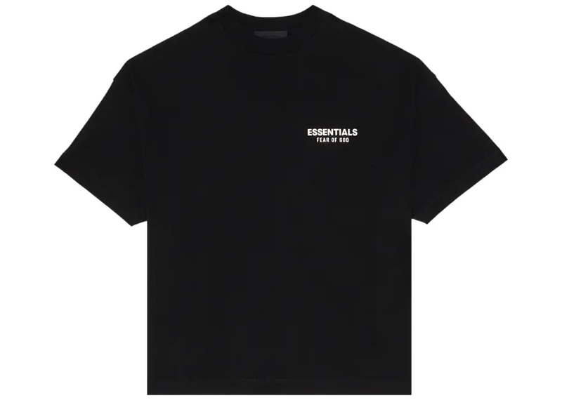 Fear of God Essentials Black tee SS24