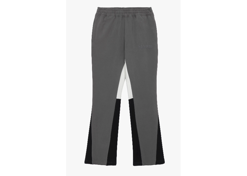 SIARR DARK GREY FLARED JOGGERS
