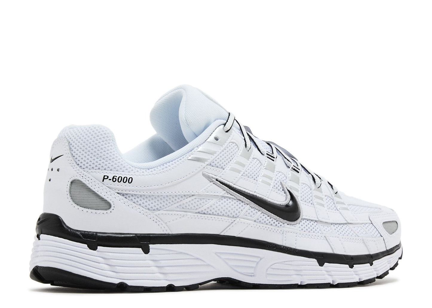 P-6000 White Metallic Silver Black