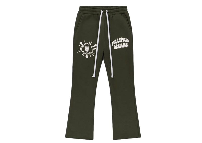 FULLY PAID DREAMS JOGGERS | KHAKI / WHITE