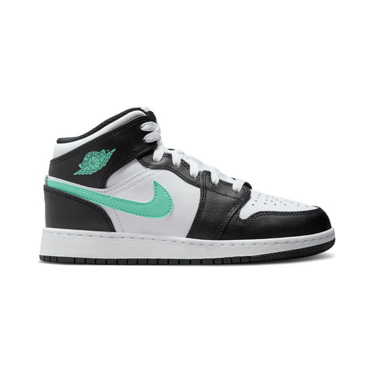 Air Jordan 1 Mid GS Green Glow