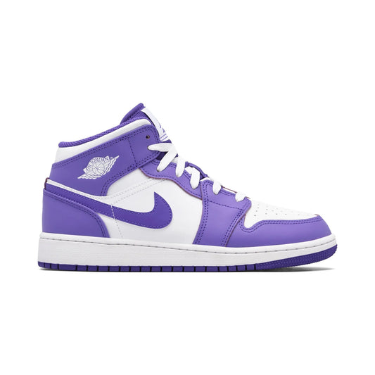 Air Jordan 1 Mid GS Purple Venom