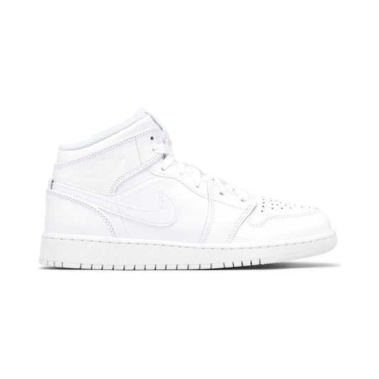 Air Jordan 1 Mid Triple White 2022