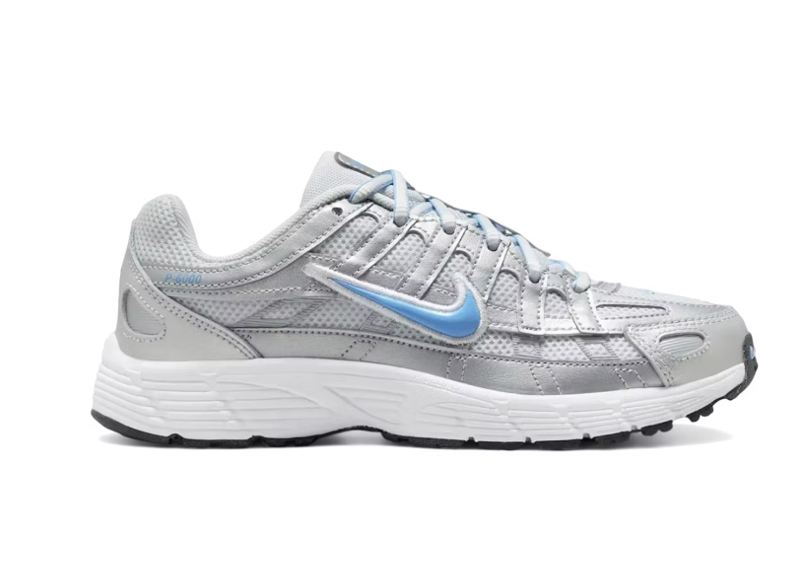 Nike P-6000 Metallic Platinum University Blue (GS)