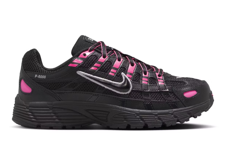 Nike P-6000 Pink Blast Metallic Silver Black (GS)