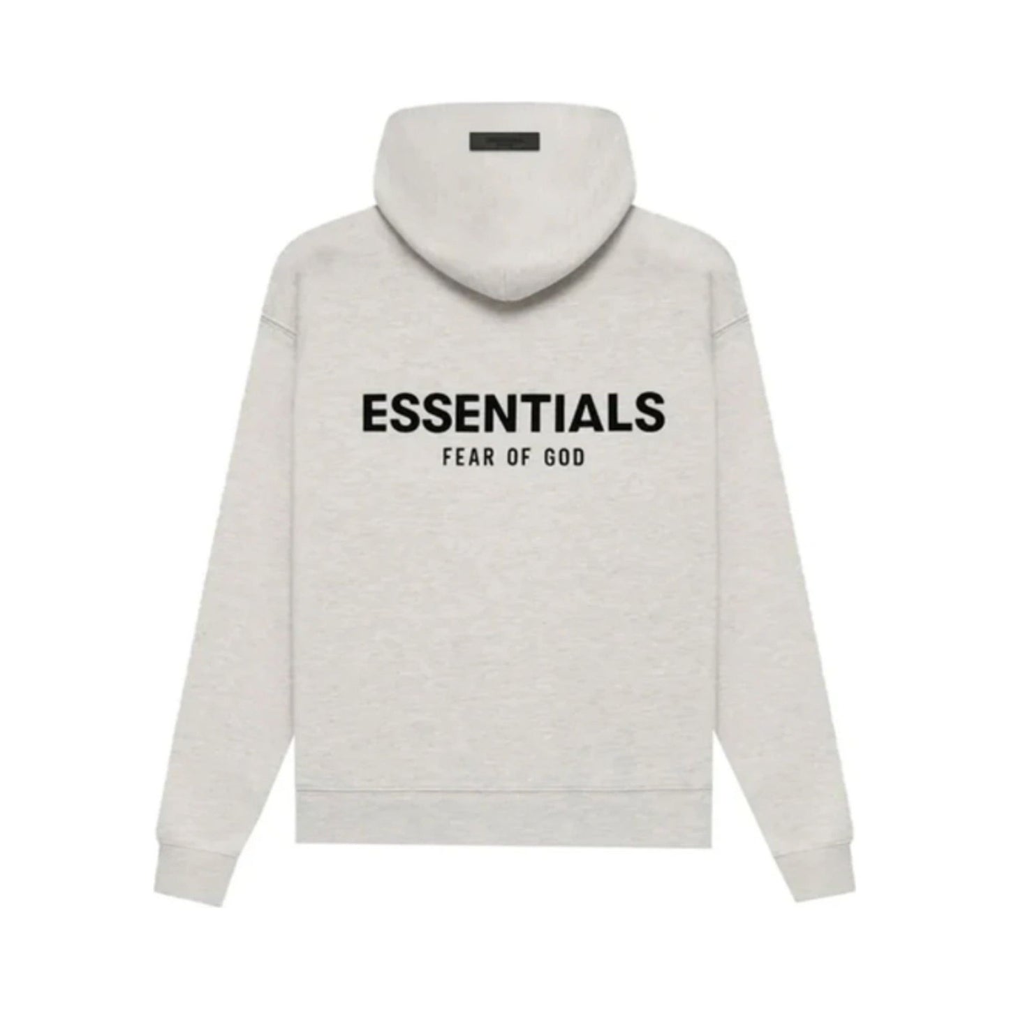 Essentials SS22 Light Oatmeal Hoodie – Fear of God Essentials clothing product photo