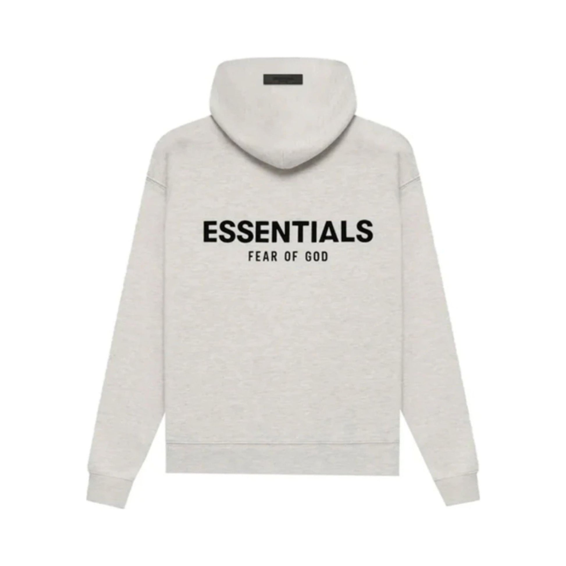 Essentials SS22 Light Oatmeal Hoodie – Fear of God Essentials clothing product photo
