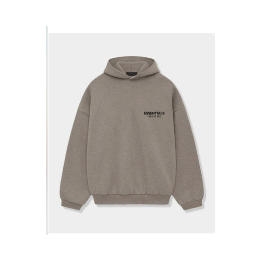 Essentials FW24 Hoodie Heather – Grey – Fear of God Essentials clothing product photo