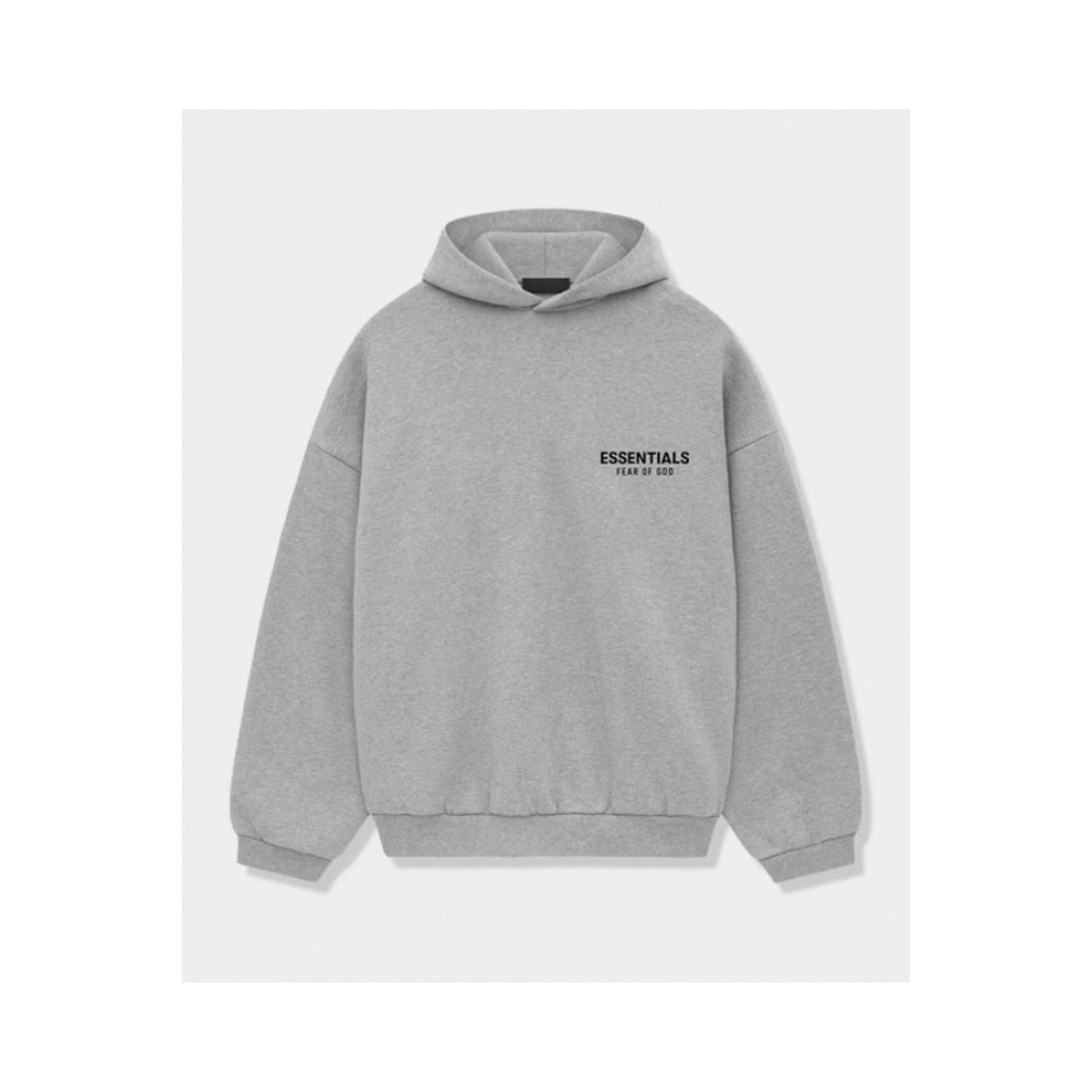 Essentials FW24 Hoodie Light Heather – Grey – Fear of God Essentials clothing product photo