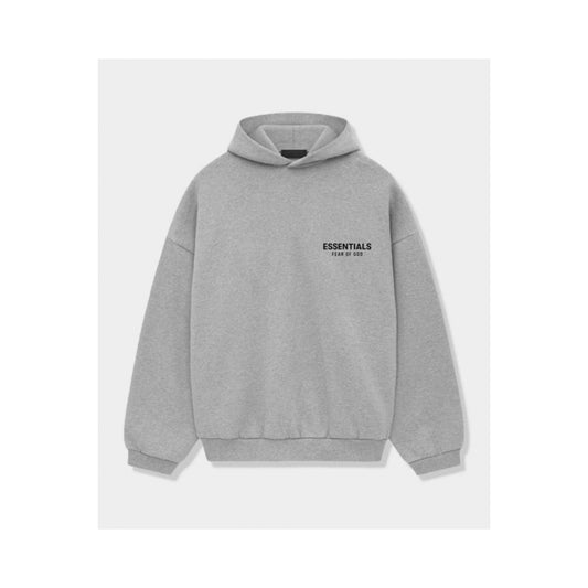 Essentials FW24 Hoodie Light Heather – Grey – Fear of God Essentials clothing product photo