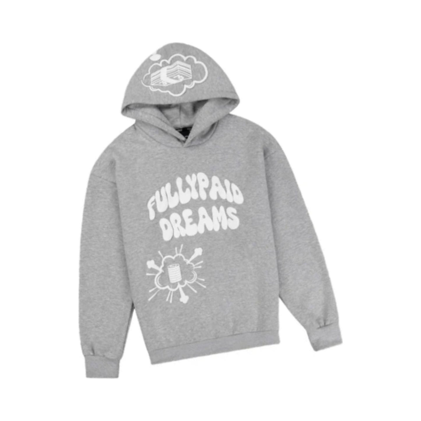 Fully Paid Dreams Hoodie – Grey