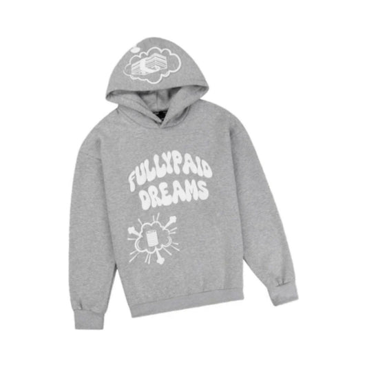 Fully Paid Dreams Hoodie – Grey