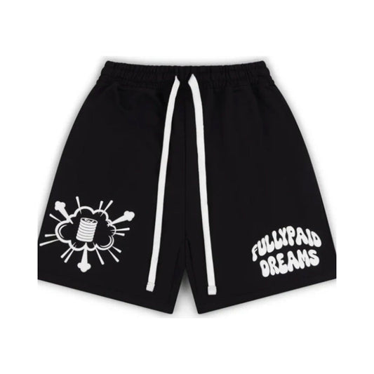 Fully Paid Dreams Shorts – Black – Fully Paid clothing product photo