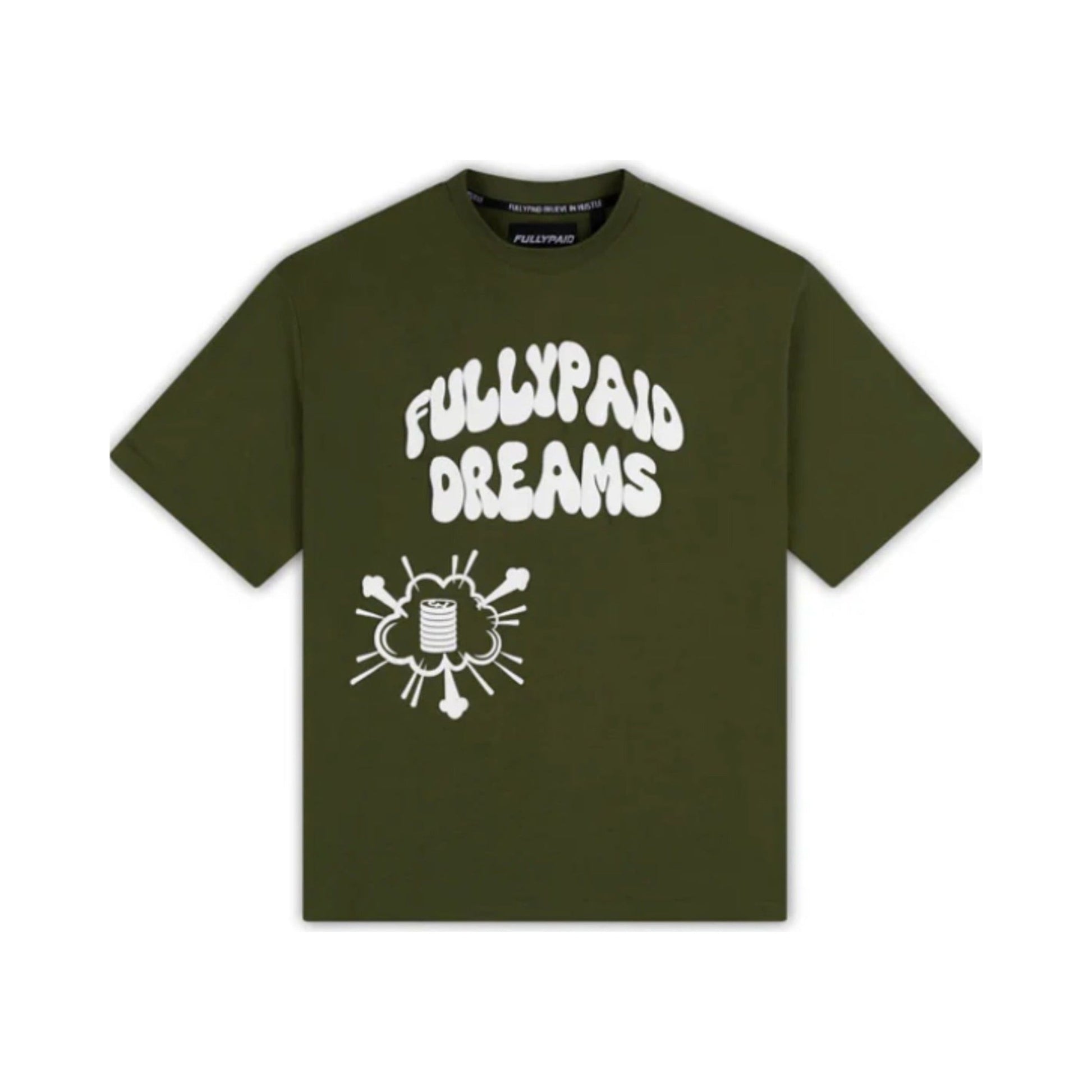 Fully Paid Dreams Tee – Green – Fully Paid clothing product photo
