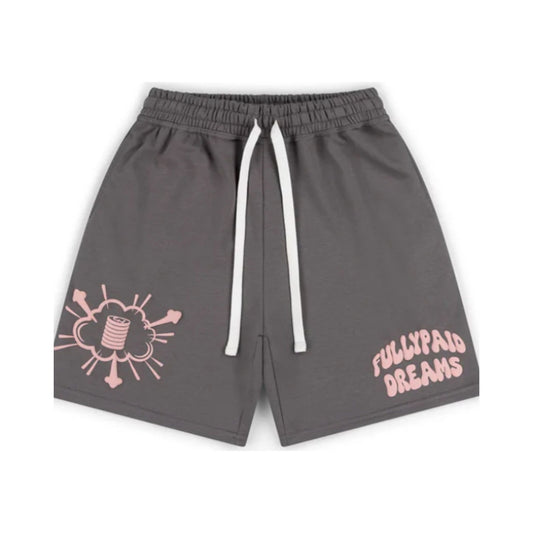Fully Paid Dreams Shorts – Grey – Fully Paid clothing product photo