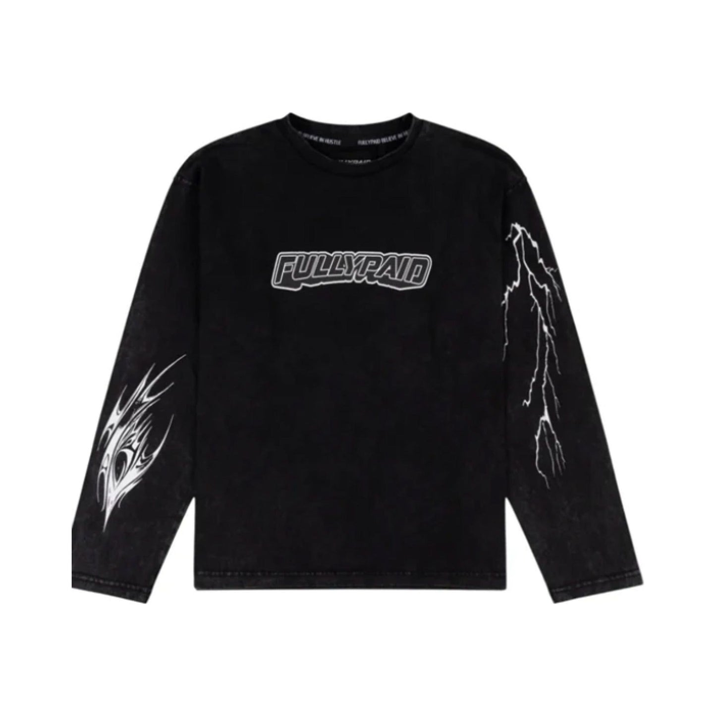 Fully Paid Long Sleeve Tee – Black – Fully Paid clothing product photo